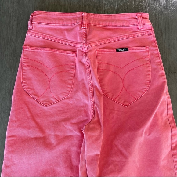 Rolla’s Free People Hot Pink Flare Jeans 30 - Picture 6 of 14